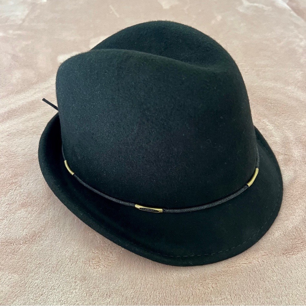 Black Wool Hat